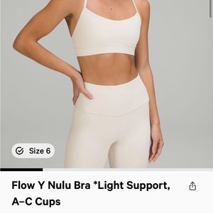 Flow Y nulu lululemon sports bra